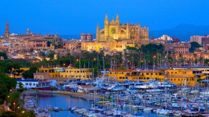 Palma de Mallorca - Puerto y Catedral la Seu