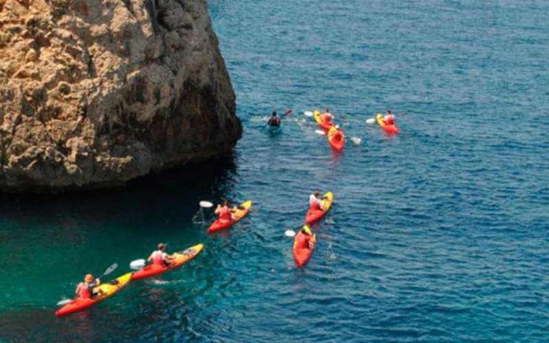 Piragua en Mallorca